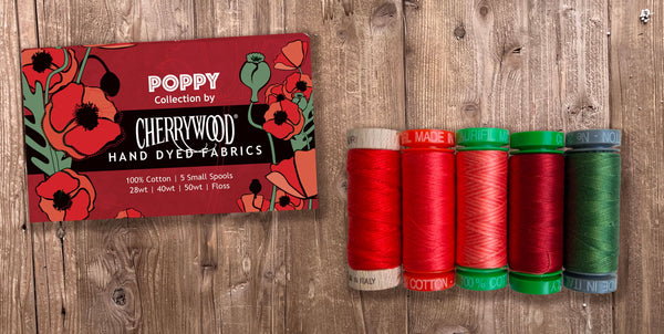 Aurifil Thread Collection: Poppy