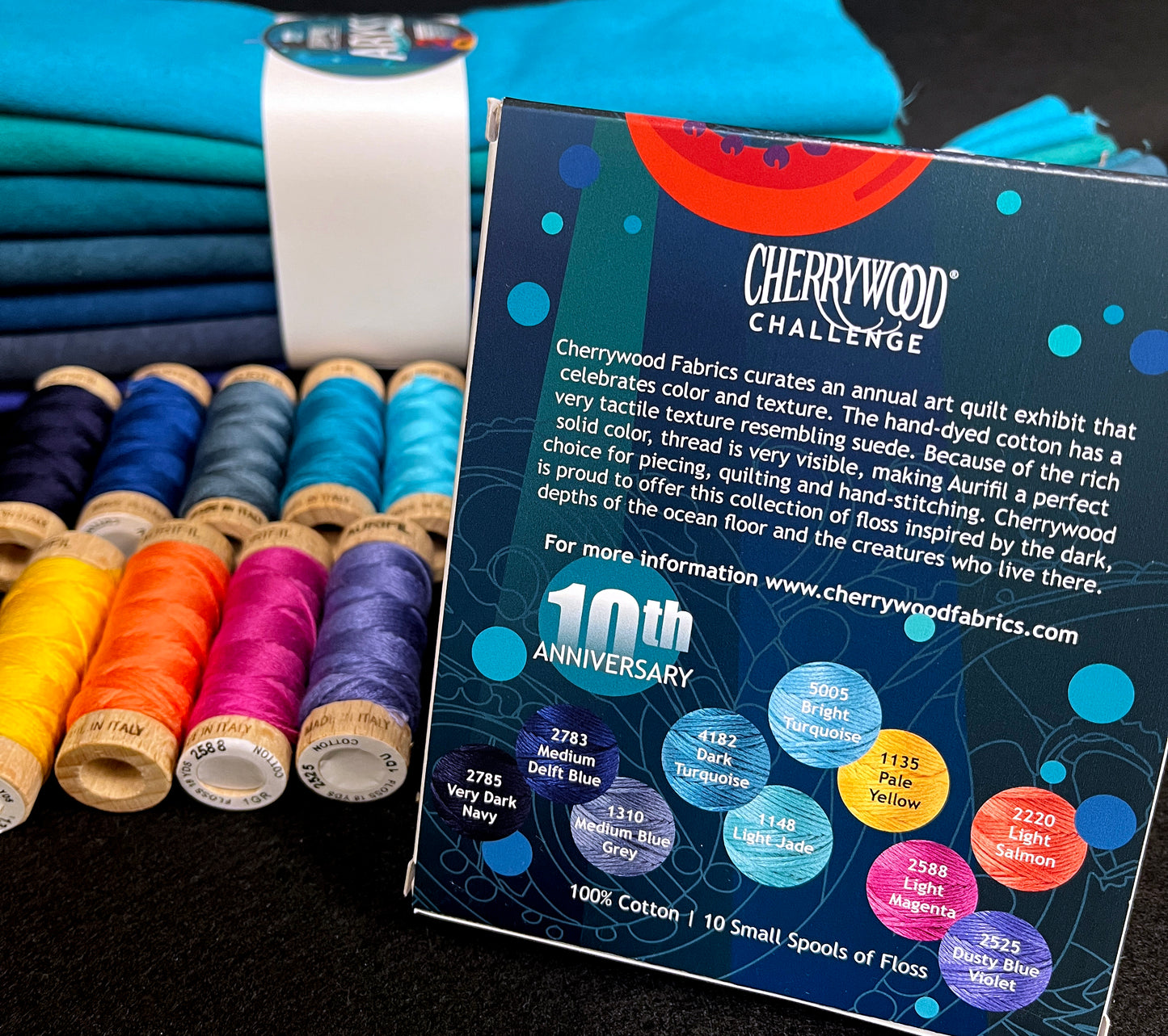 Aurifil Thread Collection: Abyss