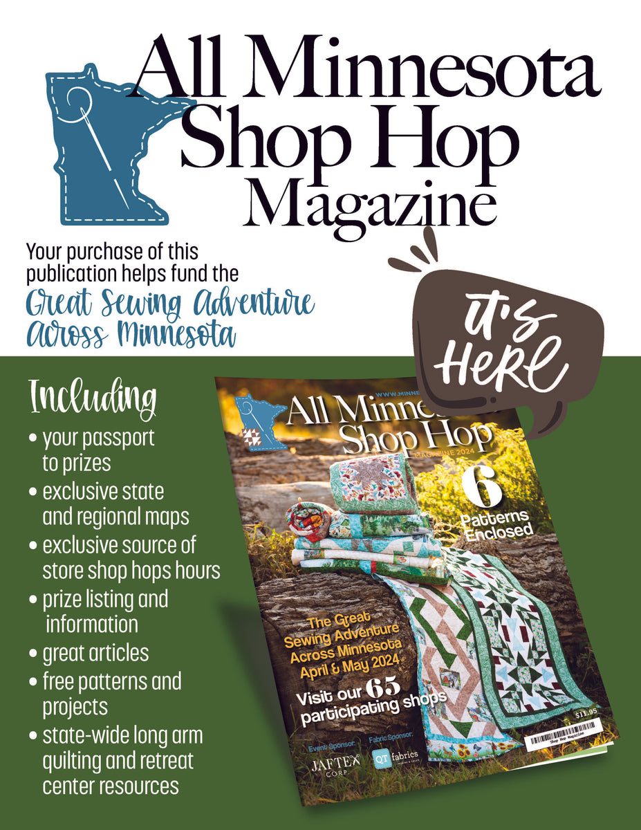 All Minnesota Shop Hop Magazine 2024 Cherrywood Fabrics