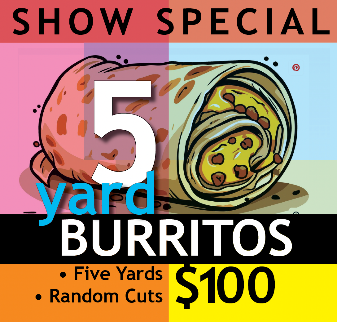 5-yard Burrito 5026