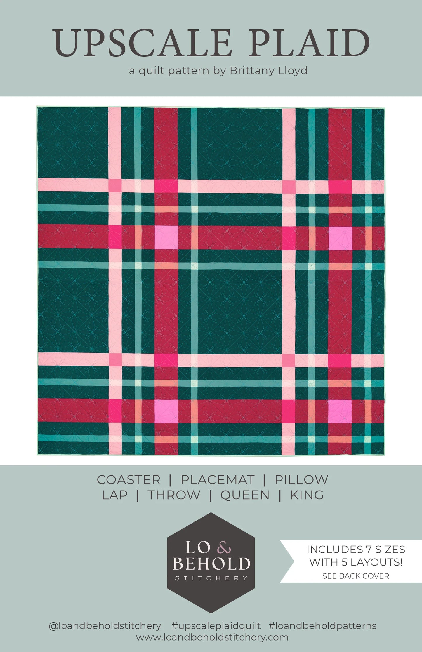 Upscale Plaid - Fabric Only