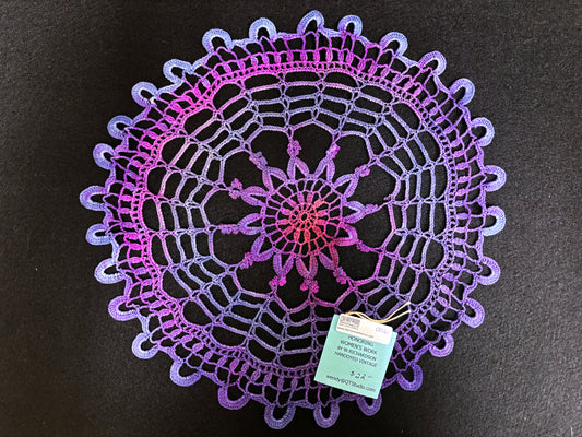 WR006 Dyed Crochet Piece