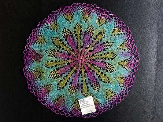 030 Dyed Crochet Piece