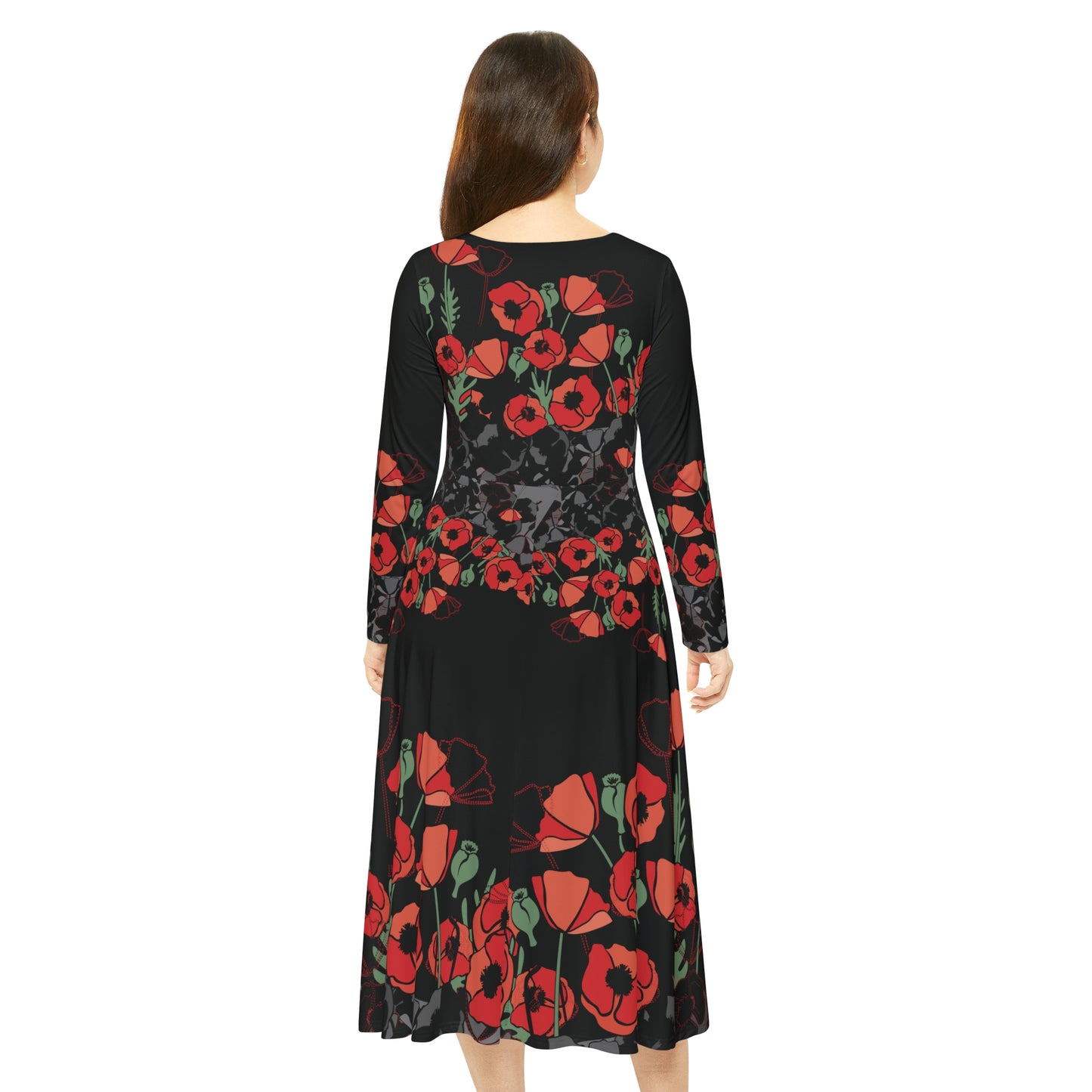 Vestido amapola - Negro 