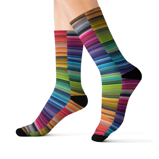 Calcetines de muchos colores