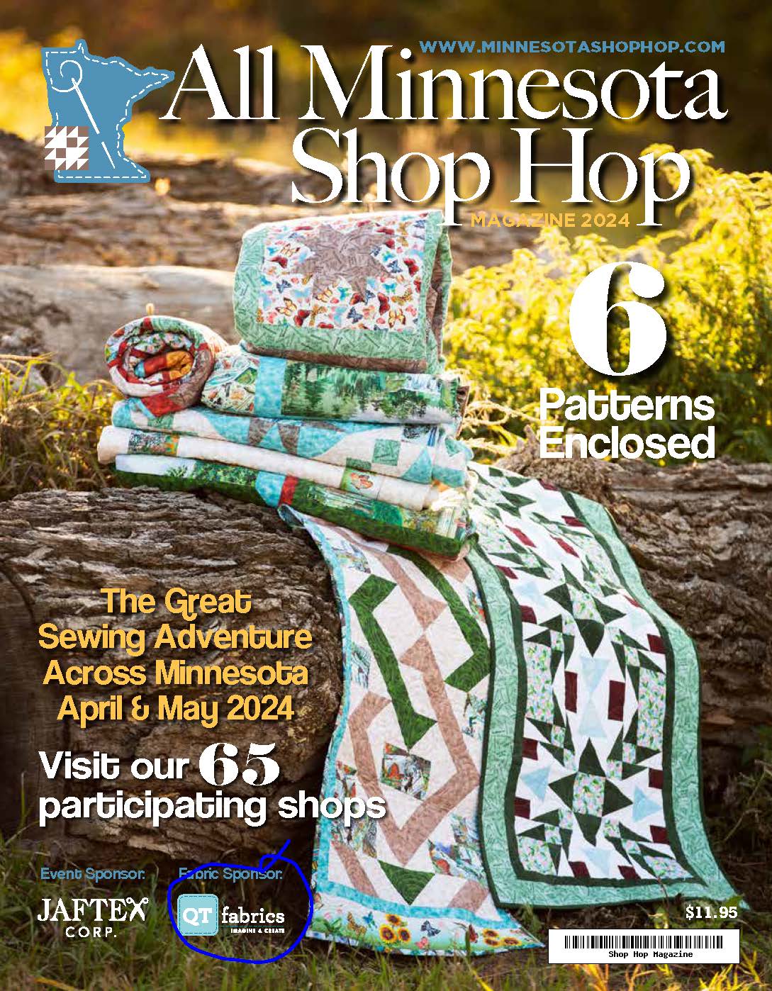 All Minnesota Shop Hop Magazine 2024 Cherrywood Fabrics