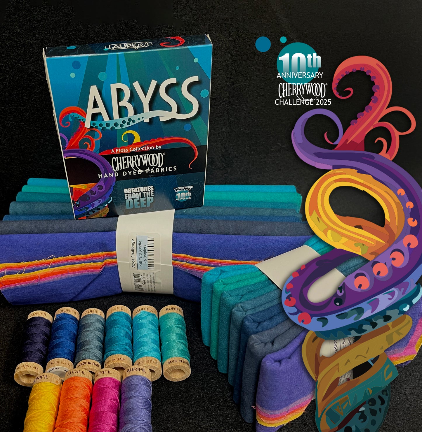 Aurifil Thread Collection: Abyss