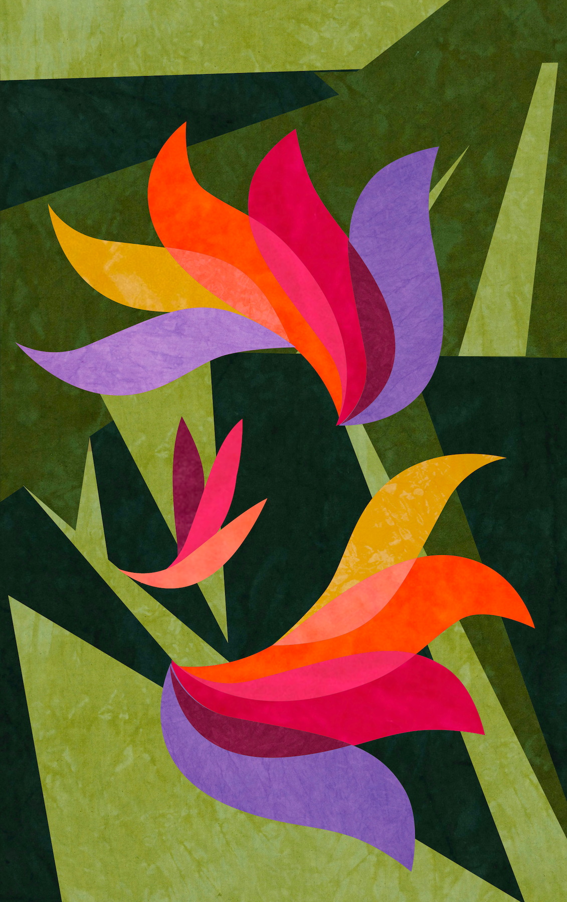 Bird of Paradise - Fabric Only