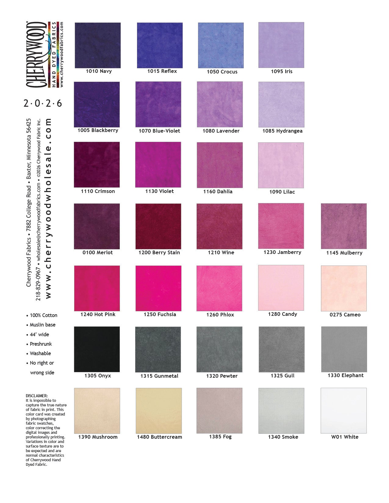 Color Card