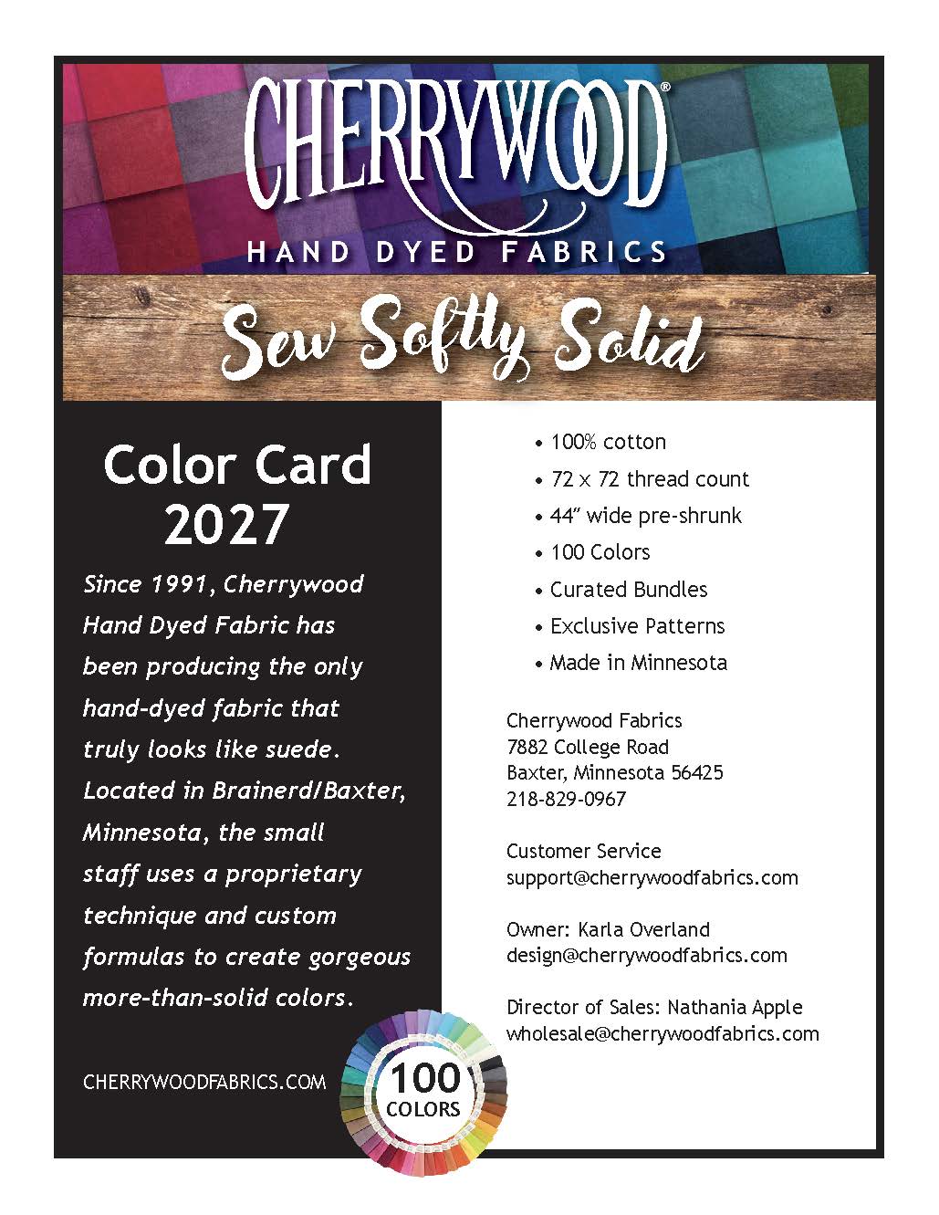 Color Card 2027
