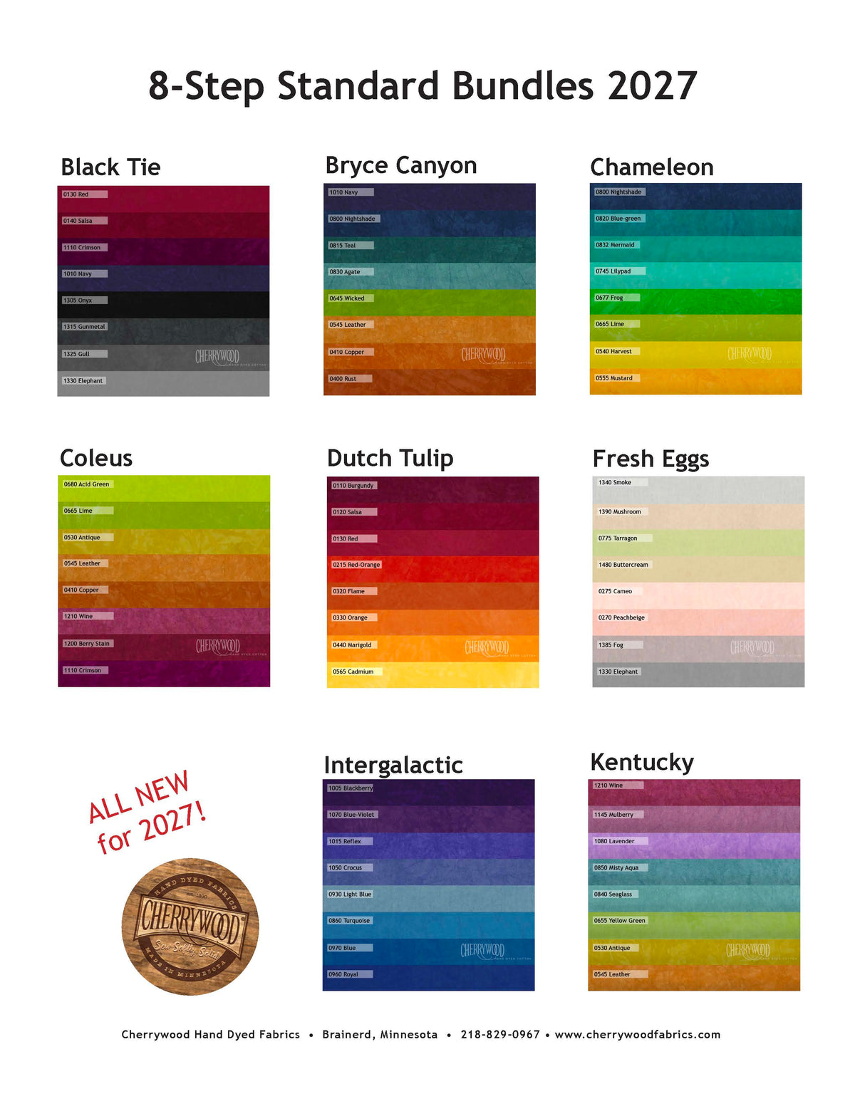 Color Card 2027