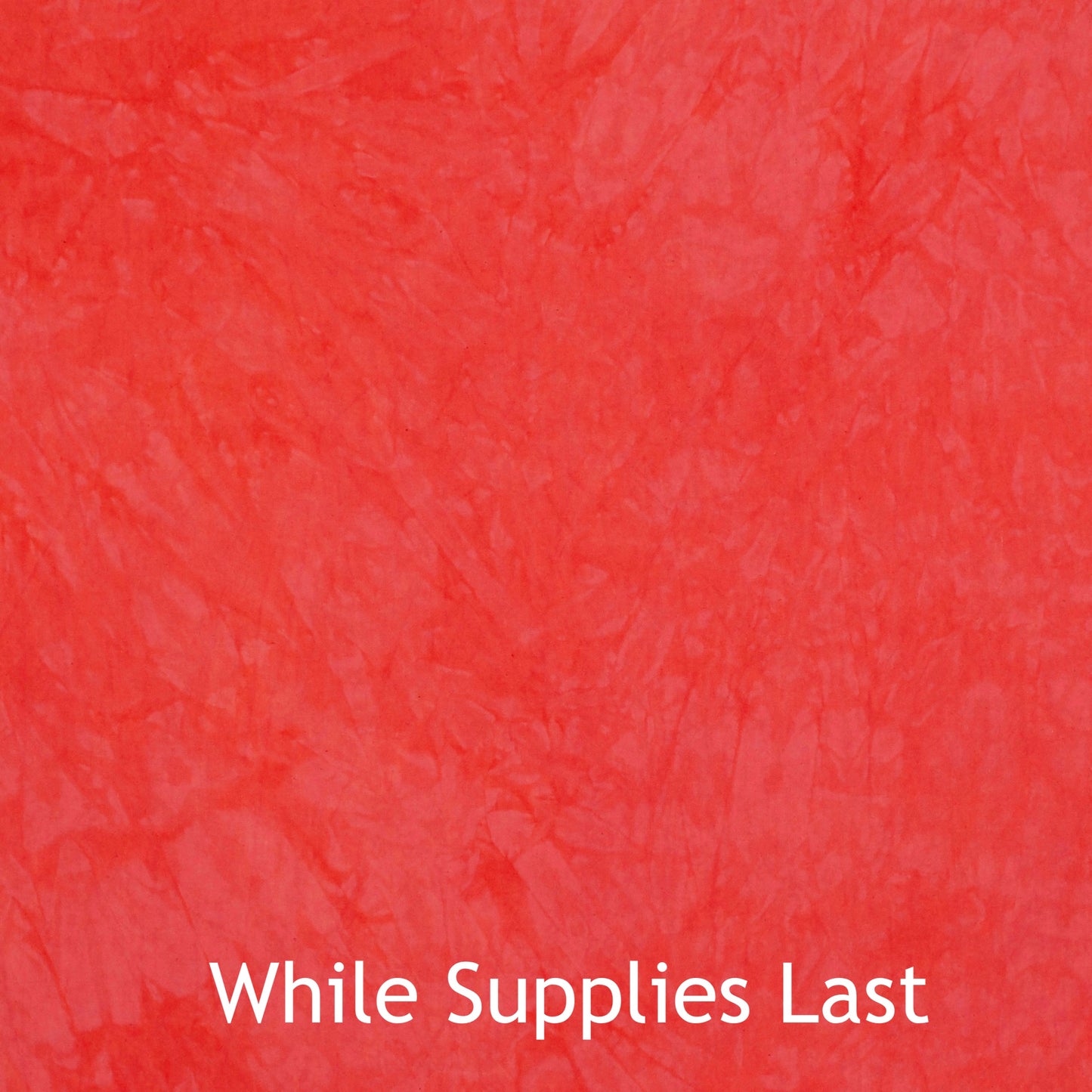 0220 Poppy Half Yard