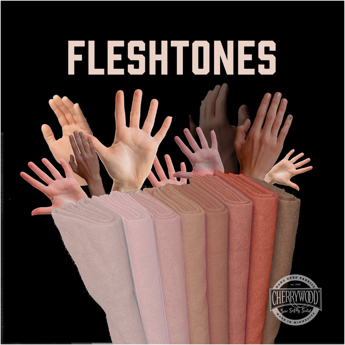 Fleshtone Fat Quarter Bundle