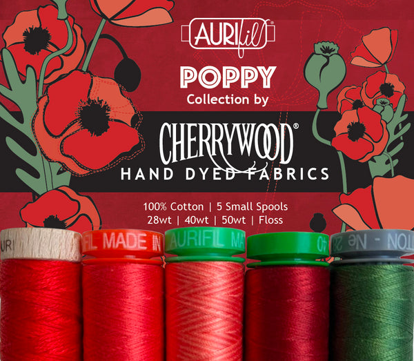 Aurifil Thread Collection: Poppy