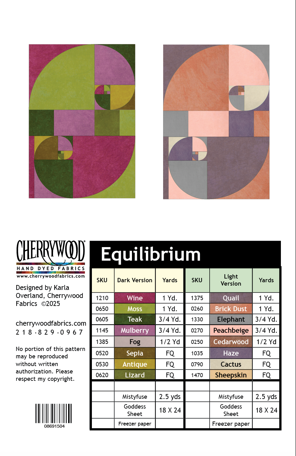 Equilibrium Pattern