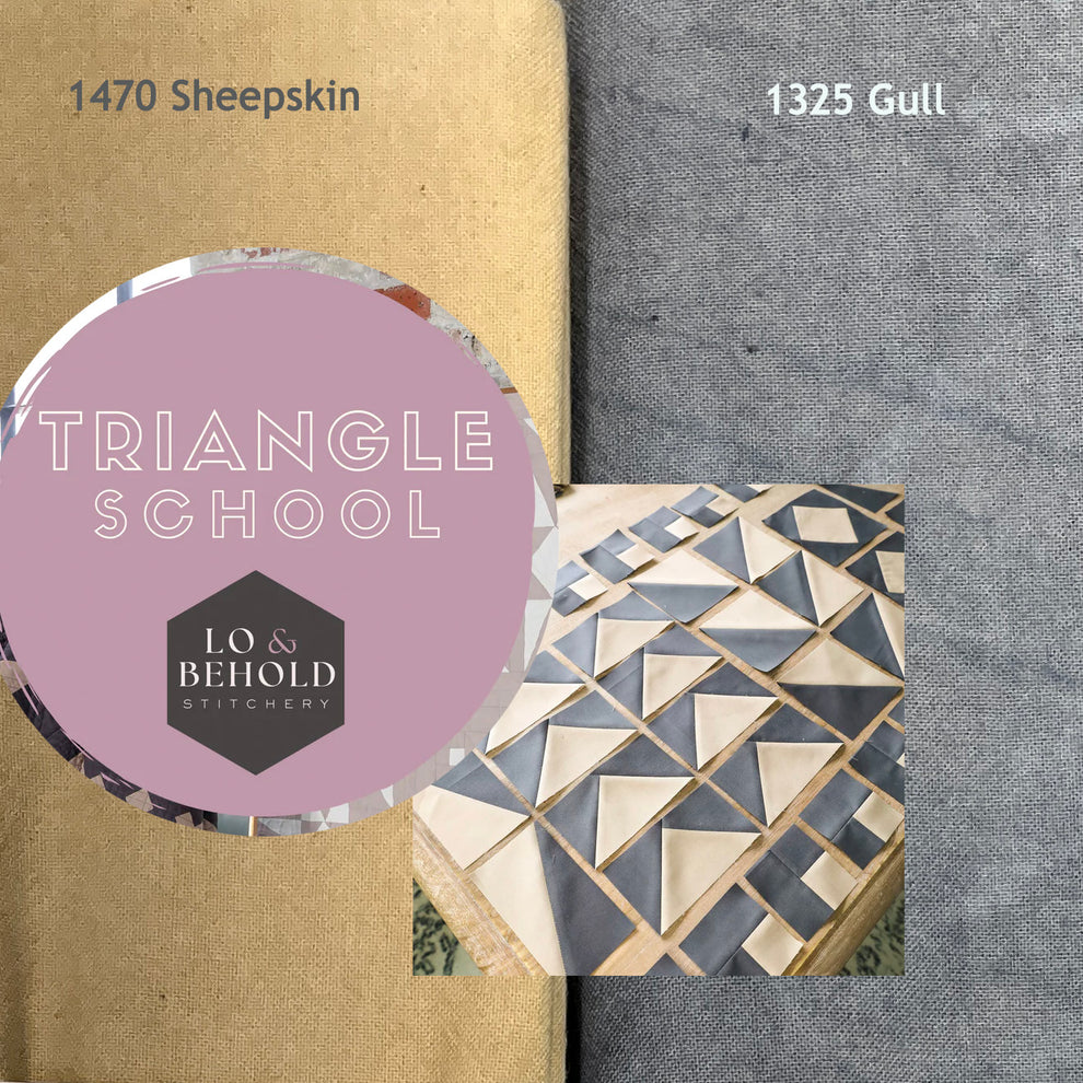 Triangle School FABRIC ONLY – Cherrywood Fabrics