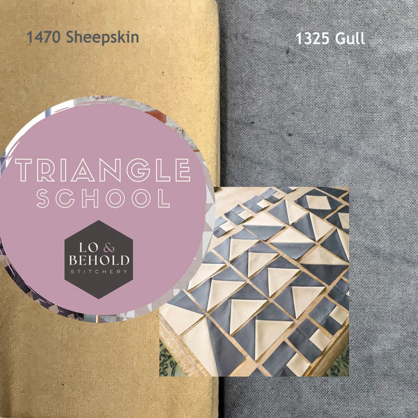 Triangle School Fabric Kit