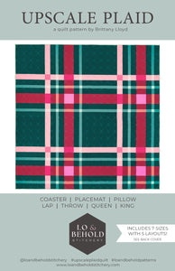 Upscale Plaid Pattern Only