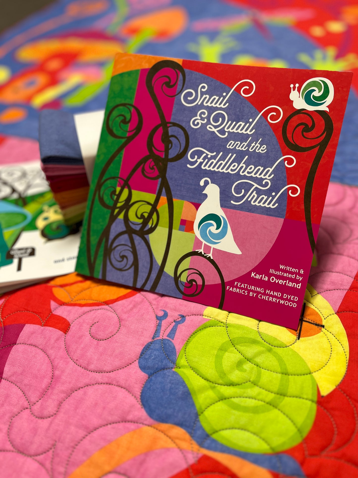 Snail & Quail and the Fiddlehead Trail (children's book)