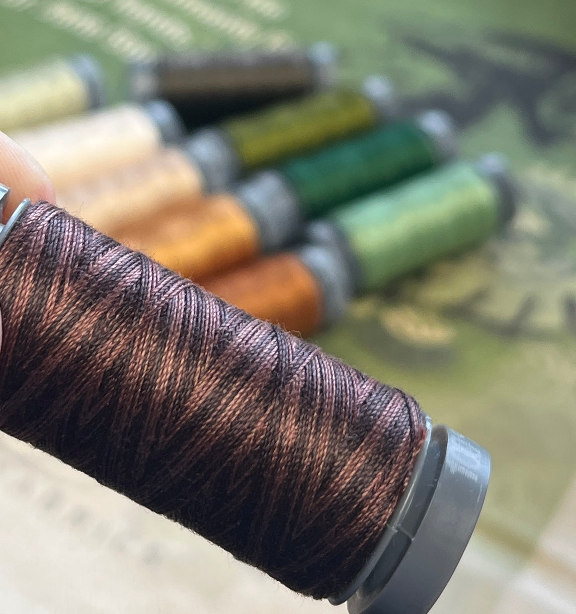 Aurifil Thread Collection: Goodall Challenge